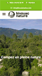 Mobile Screenshot of bivouac-nature.com